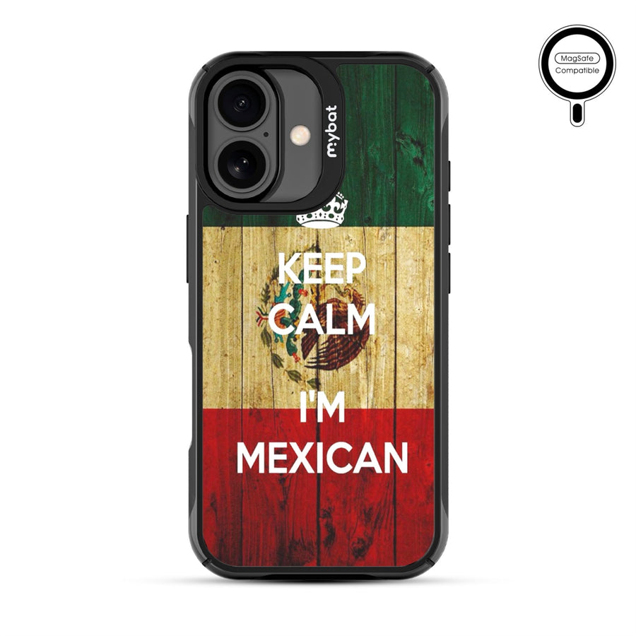 MyBat Design Lab Series MagSafe Case for Apple iPhone 17 - Keep Calm, I'm Mexican