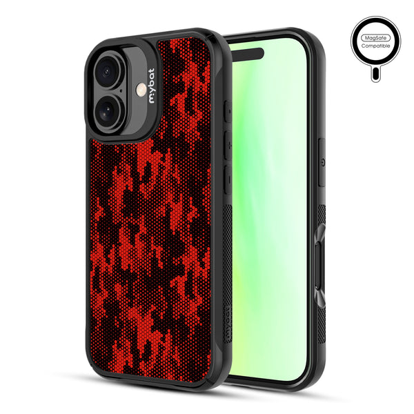 MyBat Design Lab Series MagSafe Case for Apple iPhone 17 - Red Digital Camouflage - MIP17CSLESMSMP086-2.jpg