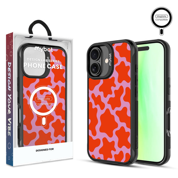 MyBat Design Lab Series MagSafe Case for Apple iPhone 17 - Pink Retro Splashes - MIP17CSLESMSMP094-1.jpg
