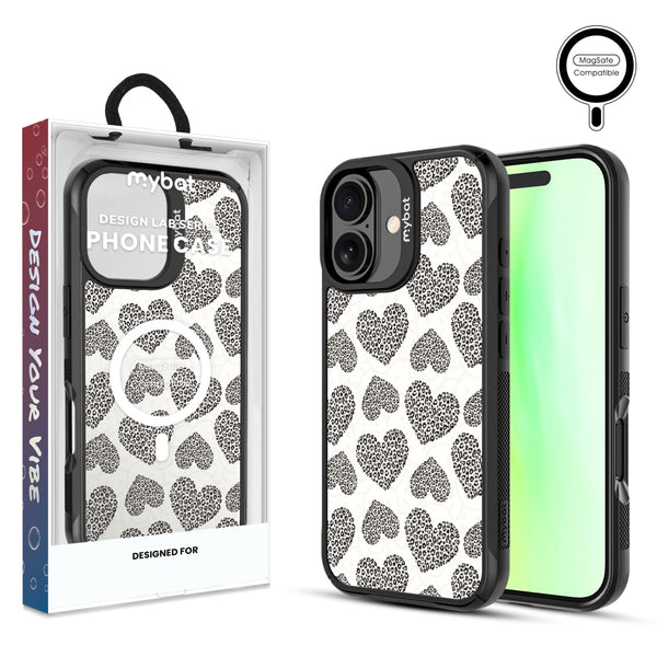 MyBat Design Lab Series MagSafe Case for Apple iPhone 17 - Leopard Print Hearts - MIP17CSLESMSMP098-1.jpg