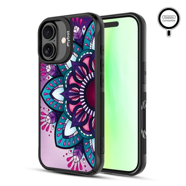 MyBat Design Lab Series MagSafe Case for Apple iPhone 17 - Flower Mandala - MIP17CSLESMSMP112-2.jpg