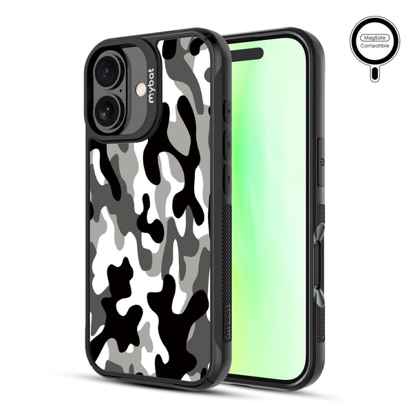 MyBat Design Lab Series MagSafe Case for Apple iPhone 17 - Black & White Camouflage - MIP17CSLESMSMP122-2.jpg