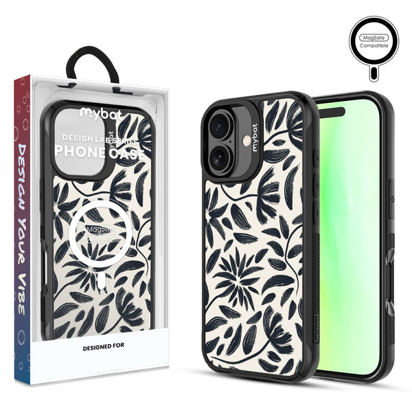MyBat Design Lab Series MagSafe Case for Apple iPhone 17 - Vintage Floral - MIP17CSLESMSMP124-1.jpg