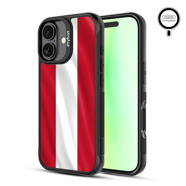MyBat Design Lab Series MagSafe Case for Apple iPhone 17 - Austria Flag - MIP17CSLESMSMP141-2.jpg
