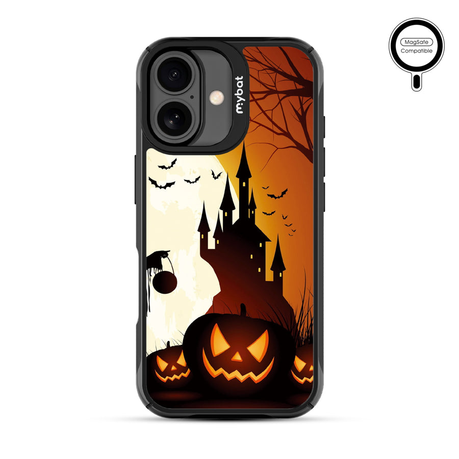 MyBat Design Lab Series MagSafe Case for Apple iPhone 17 - Spooky Pumpkin Patch - MIP17CSLESMSMP163-3.jpg