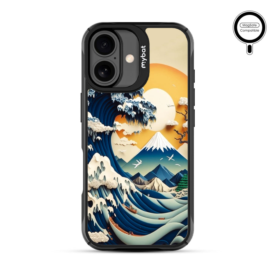 MyBat Design Lab Series MagSafe Case for Apple iPhone 17 - The Great Wave - MIP17CSLESMSMP177-3.jpg