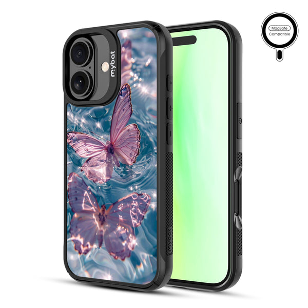 MyBat Design Lab Series MagSafe Case for Apple iPhone 17 - Floating Butterflies - MIP17CSLESMSMP180-2.jpg