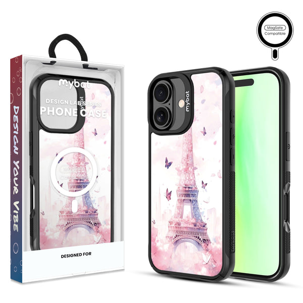 MyBat Design Lab Series MagSafe Case for Apple iPhone 17 - Parisian Butterflies - MIP17CSLESMSMP182-1.jpg