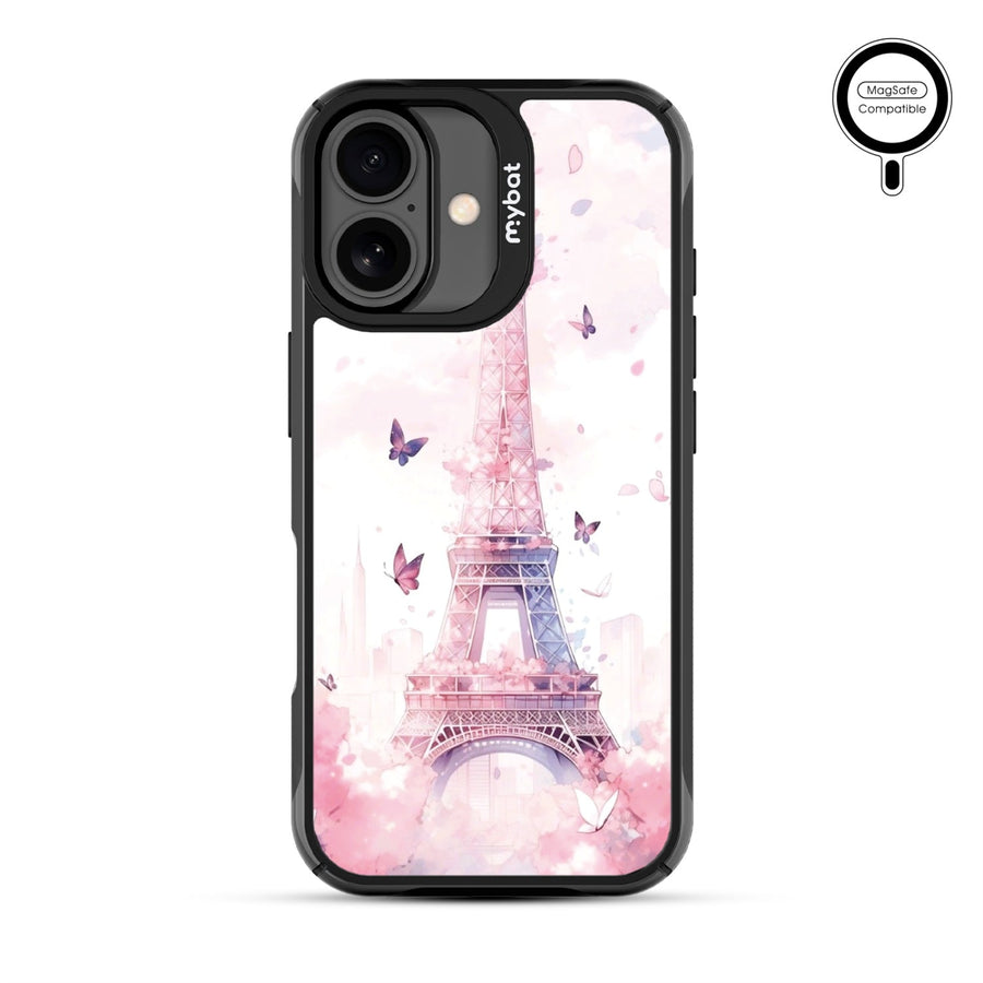 MyBat Design Lab Series MagSafe Case for Apple iPhone 17 - Parisian Butterflies