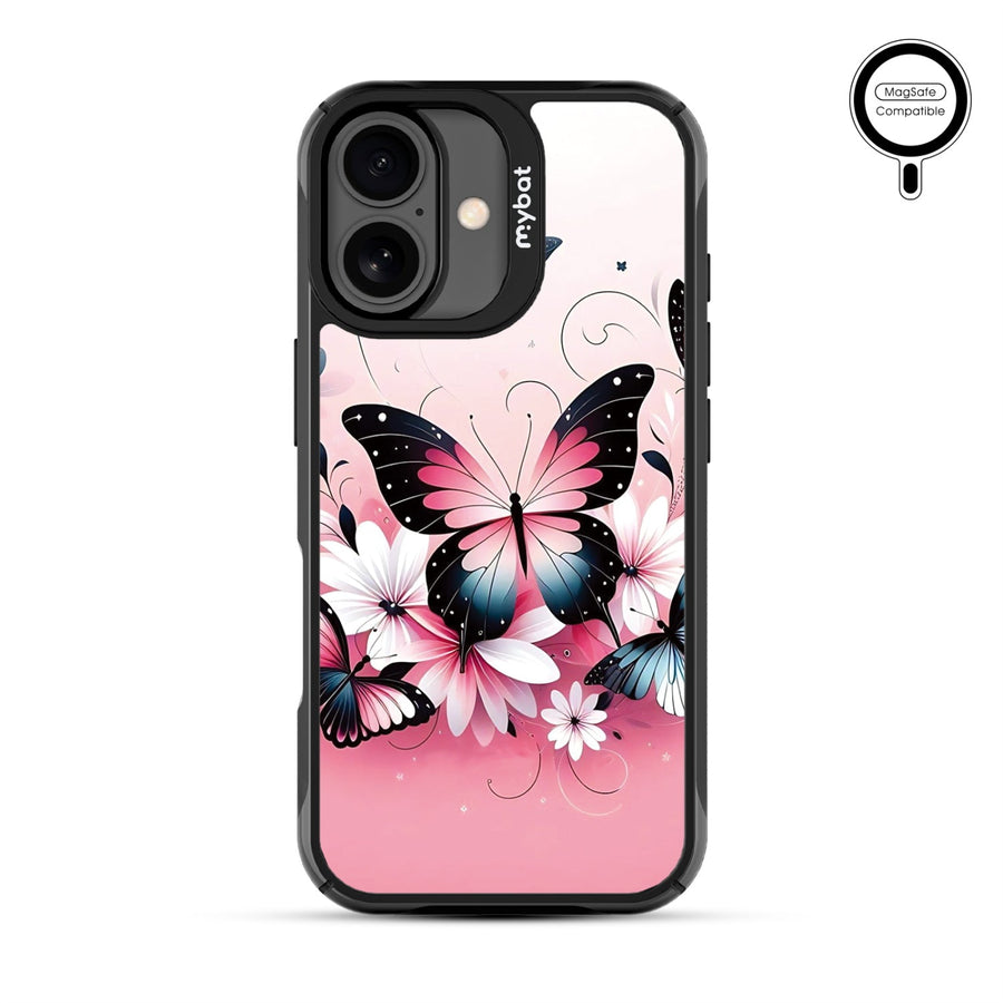 MyBat Design Lab Series MagSafe Case for Apple iPhone 17 - Butterfly Bouquet