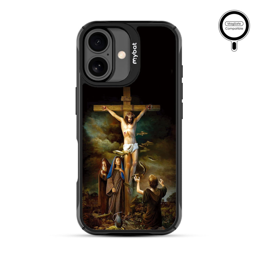 MyBat Design Lab Series MagSafe Case for Apple iPhone 17 - Jesus on the Cross