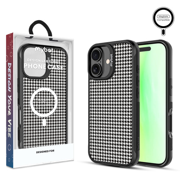 MyBat Design Lab Series MagSafe Case for Apple iPhone 17 - Classic Houndstooth - MIP17CSLESMSMP215-1.jpg