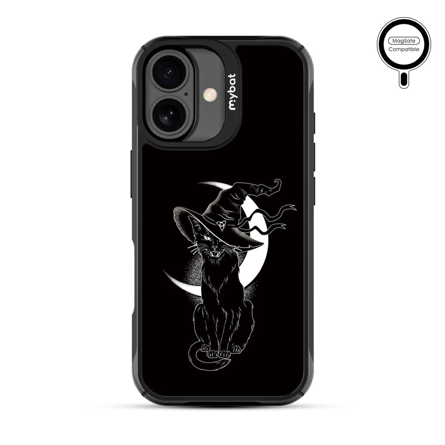 MyBat Design Lab Series MagSafe Case for Apple iPhone 17 - Black Cat Magic - MIP17CSLESMSMP223-3.jpg