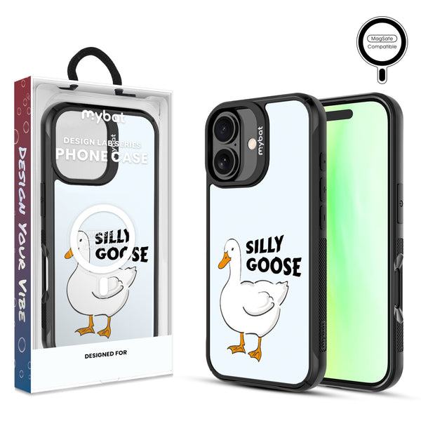 MyBat Design Lab Series MagSafe Case for Apple iPhone 17 - Silly Goose - MIP17CSLESMSMP256-1.jpg