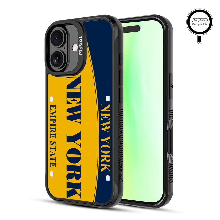 MyBat Design Lab Series MagSafe Case for Apple iPhone 17 - New York License Plate - MIP17CSLESMSMP258-2.jpg
