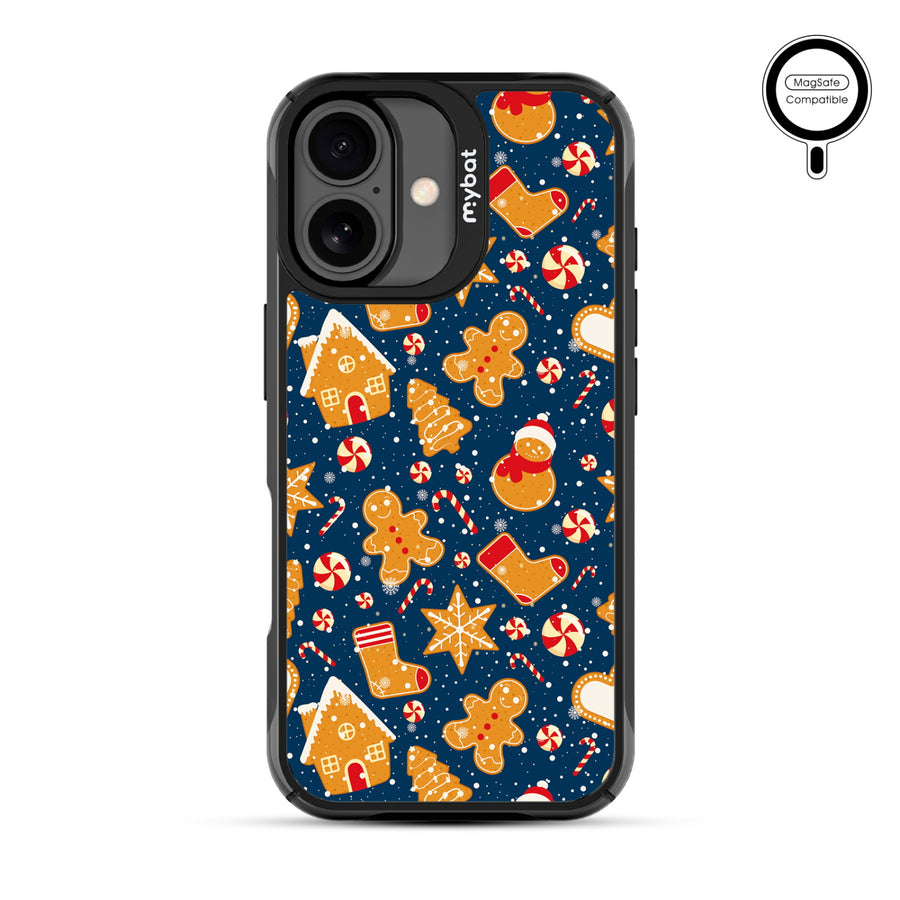 MyBat Design Lab Series MagSafe Case for Apple iPhone 17 - Gingerbread Cookies - MIP17CSLESMSMP273-3.jpg