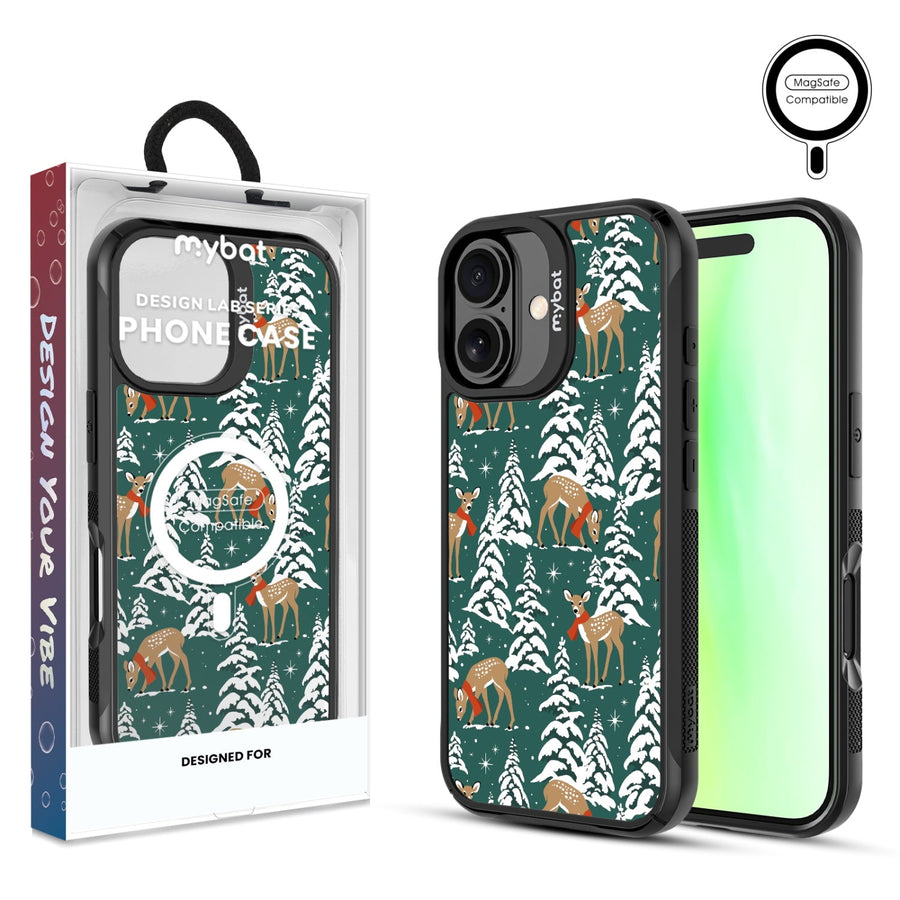 MyBat Design Lab Series MagSafe Case for Apple iPhone 17 - Pine & Prancer