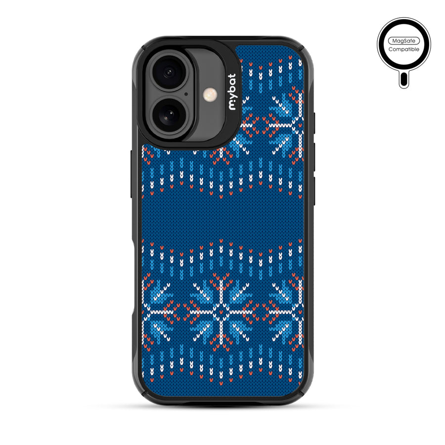 MyBat Design Lab Series MagSafe Case for Apple iPhone 17 - Nordic Holiday Knit - MIP17CSLESMSMP302-3.jpg