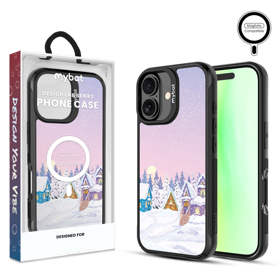 MyBat Design Lab Series MagSafe Case for Apple iPhone 17 - Snow Globe Village - MIP17CSLESMSMP304-1.jpg