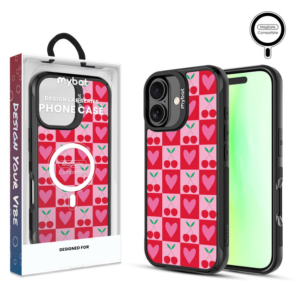 MyBat Design Lab Series MagSafe Case for Apple iPhone 17 - Cherry Hearts - MIP17CSLESMSMP334-1.jpg
