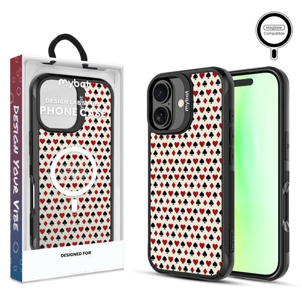 MyBat Design Lab Series MagSafe Case for Apple iPhone 17 - Royal Flush - MIP17CSLESMSMP336-1.jpg