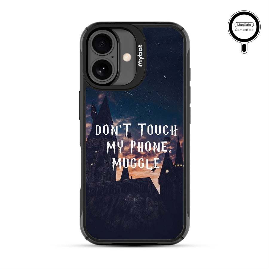 MyBat Design Lab Series MagSafe Case for Apple iPhone 17 - Don't Touch My Phone Muggle