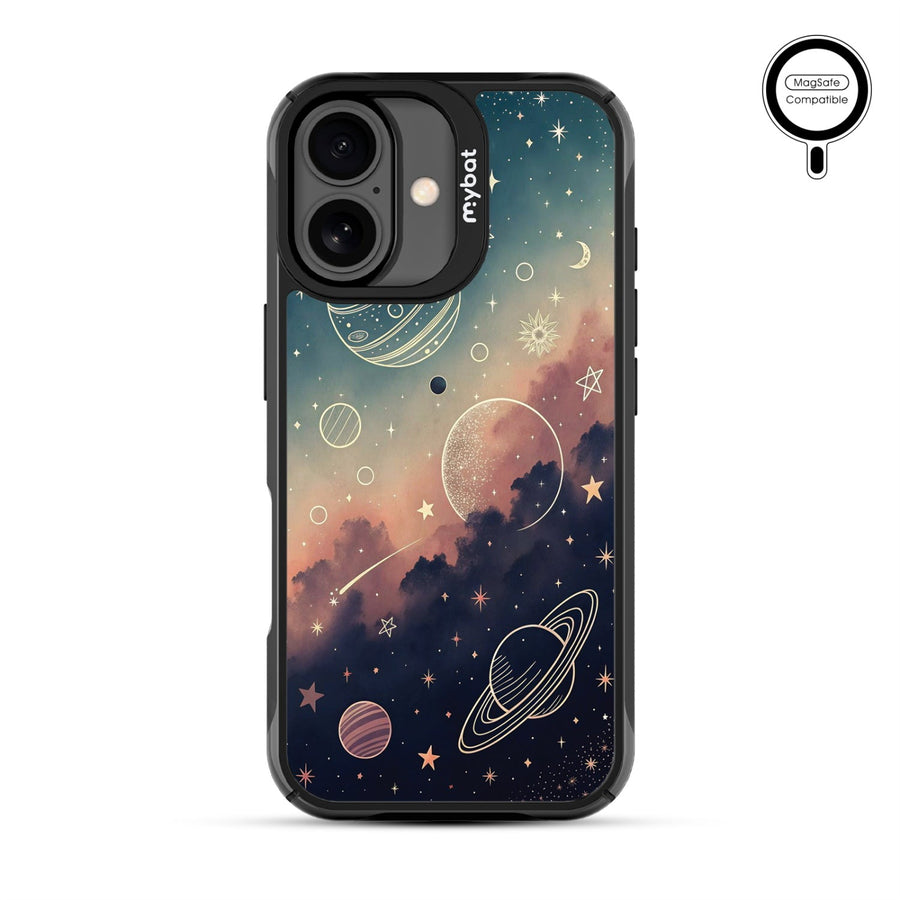 MyBat Design Lab Series MagSafe Case for Apple iPhone 17 - Planets and Stars