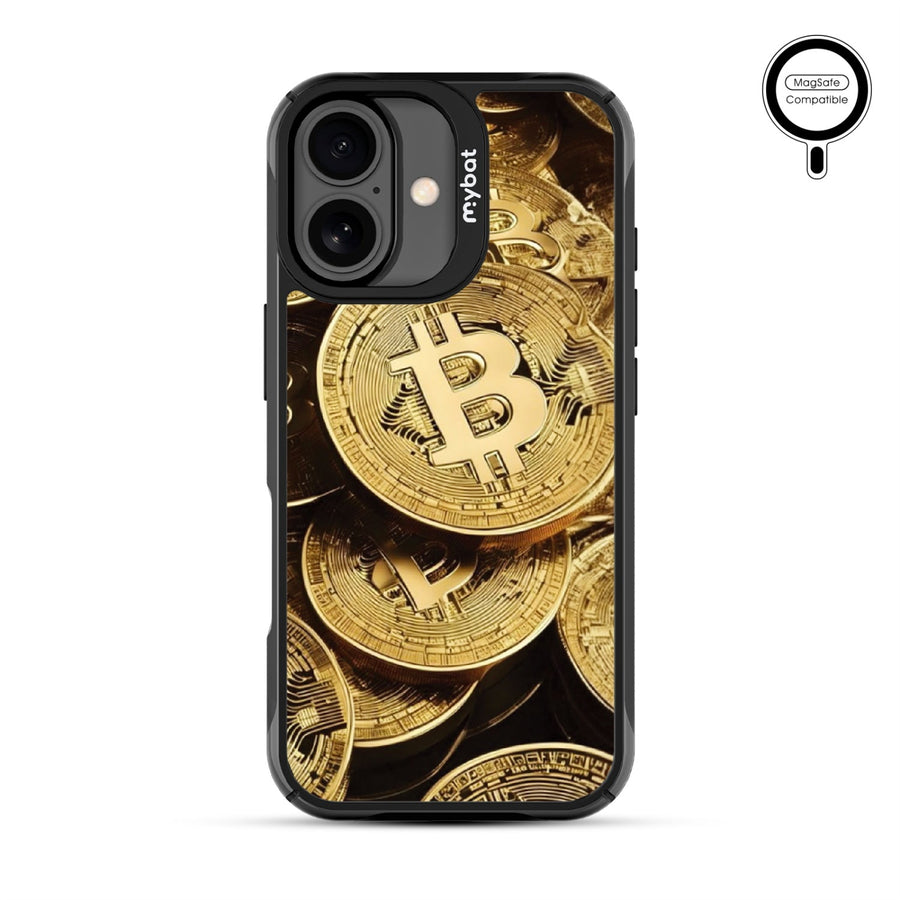 MyBat Design Lab Series MagSafe Case for Apple iPhone 17 - Bitcoin