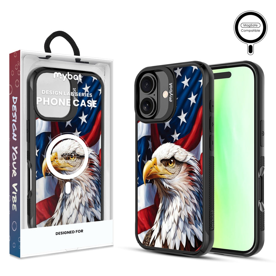 MyBat Design Lab Series MagSafe Case for Apple iPhone 17 - Proud American Eagle