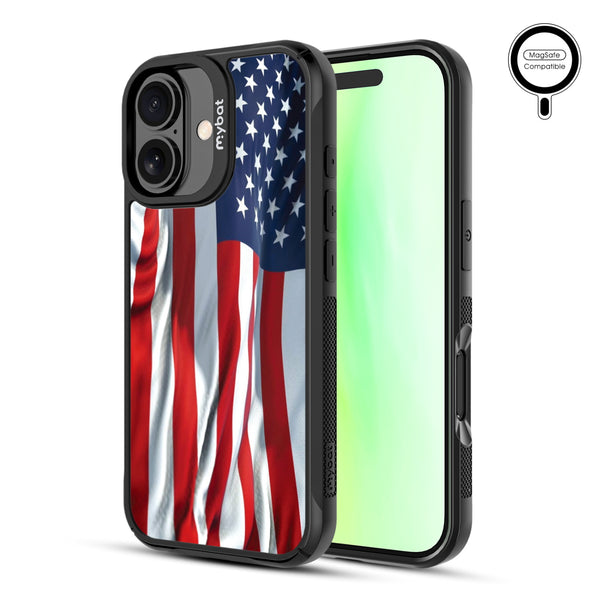 MyBat Design Lab Series MagSafe Case for Apple iPhone 17 - Waving USA FLag - MIP17CSLESMSMP367-2.jpg