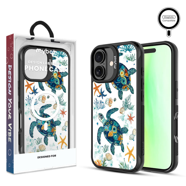 MyBat Design Lab Series MagSafe Case for Apple iPhone 17 - Sea Turtles - MIP17CSLESMSMP375-1.jpg