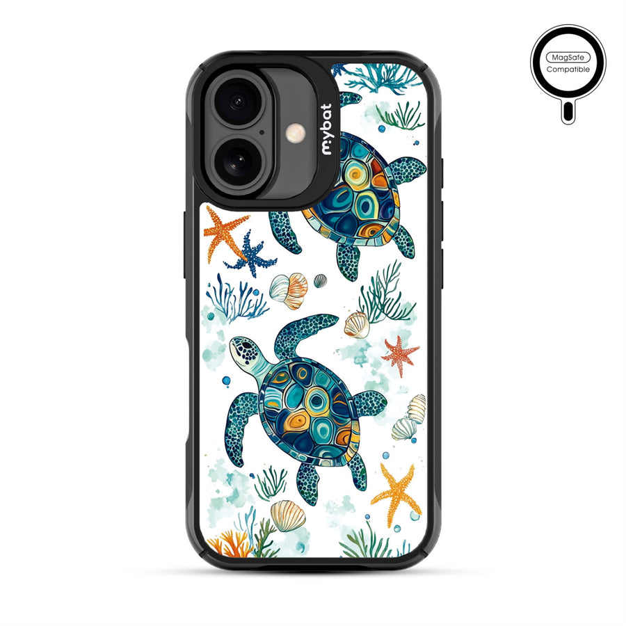 MyBat Design Lab Series MagSafe Case for Apple iPhone 17 - Sea Turtles - MIP17CSLESMSMP375-3.jpg