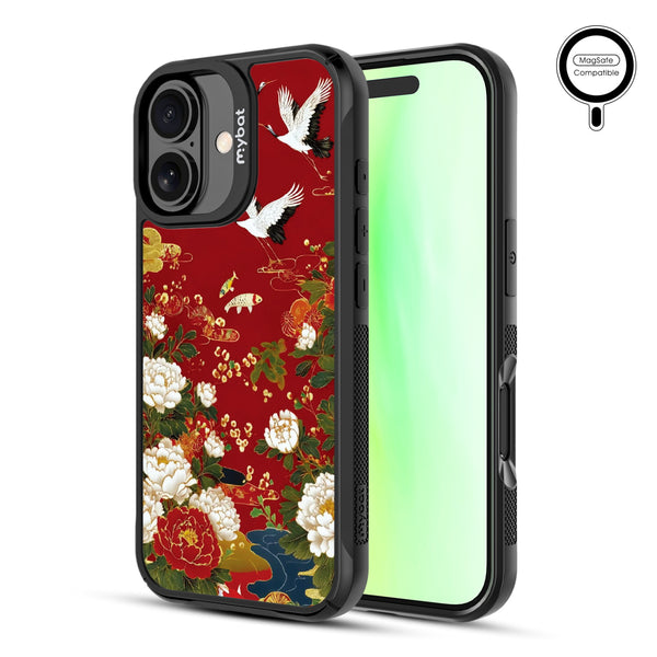 MyBat Design Lab Series MagSafe Case for Apple iPhone 17 - Crane and Koi Fish - MIP17CSLESMSMP391-2.jpg