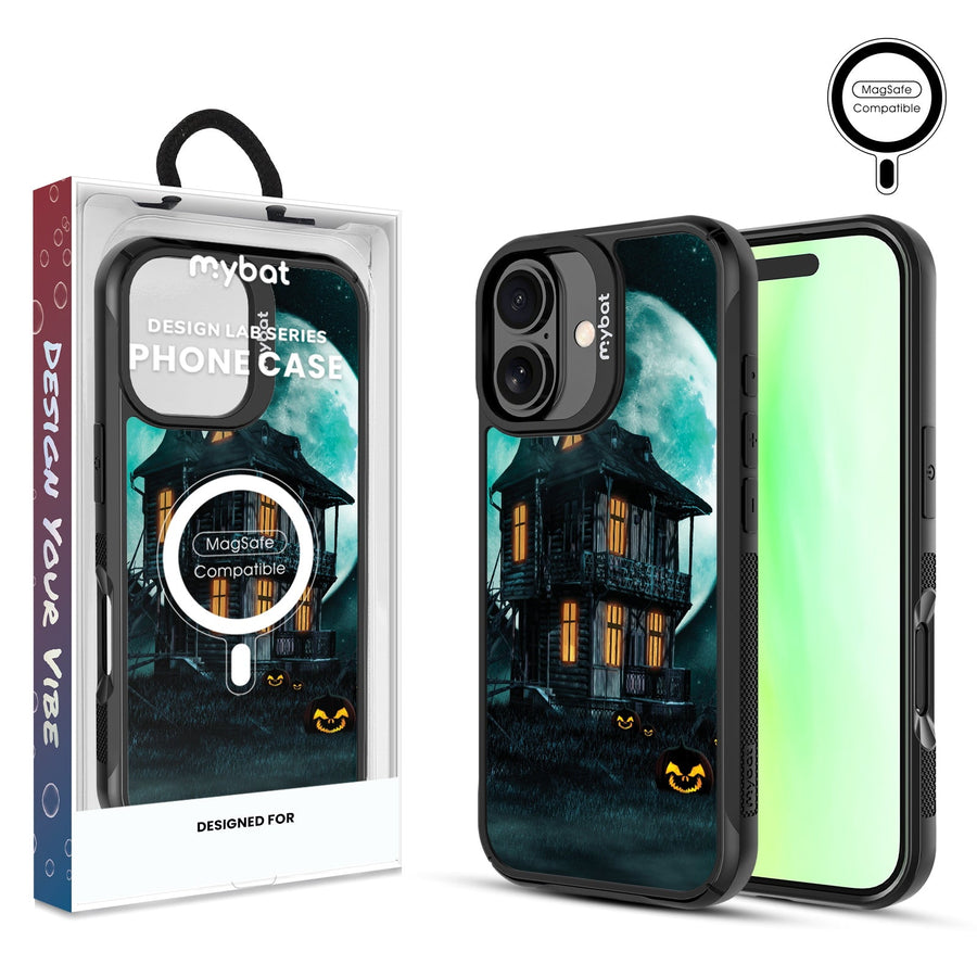 MyBat Design Lab Series MagSafe Case for Apple iPhone 17 - Haunted Mansion