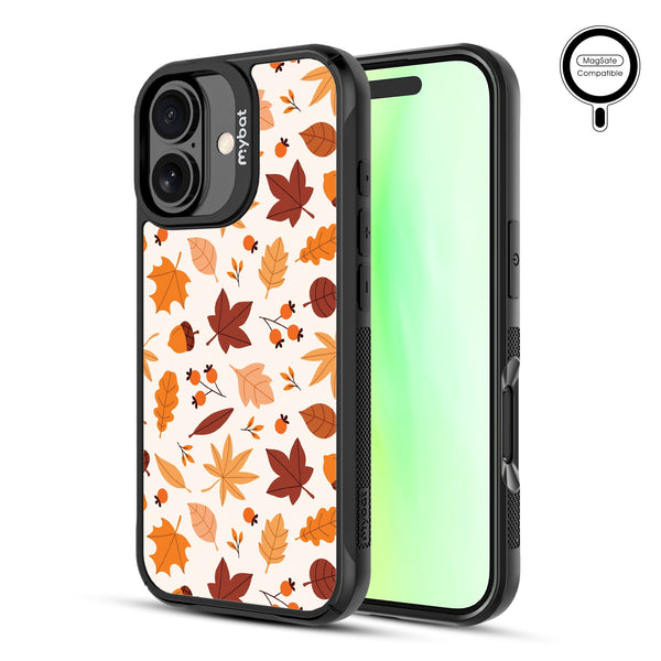MyBat Design Lab Series MagSafe Case for Apple iPhone 17 - Falling Leaves - MIP17CSLESMSMP424-2.jpg