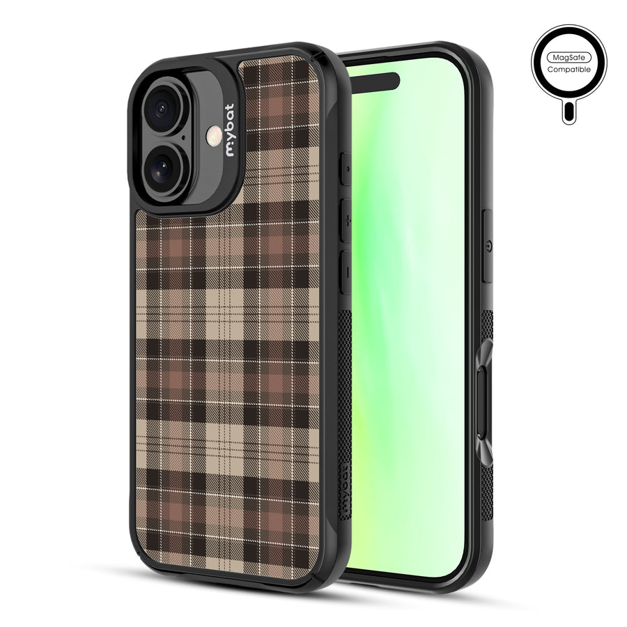 MyBat Design Lab Series MagSafe Case for Apple iPhone 17 - Mocha Flannel - MIP17CSLESMSMP431-2.jpg