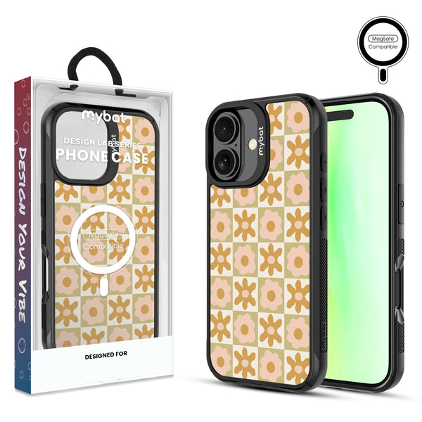 MyBat Design Lab Series MagSafe Case for Apple iPhone 17 - Flower Grid - MIP17CSLESMSMP441-1.jpg