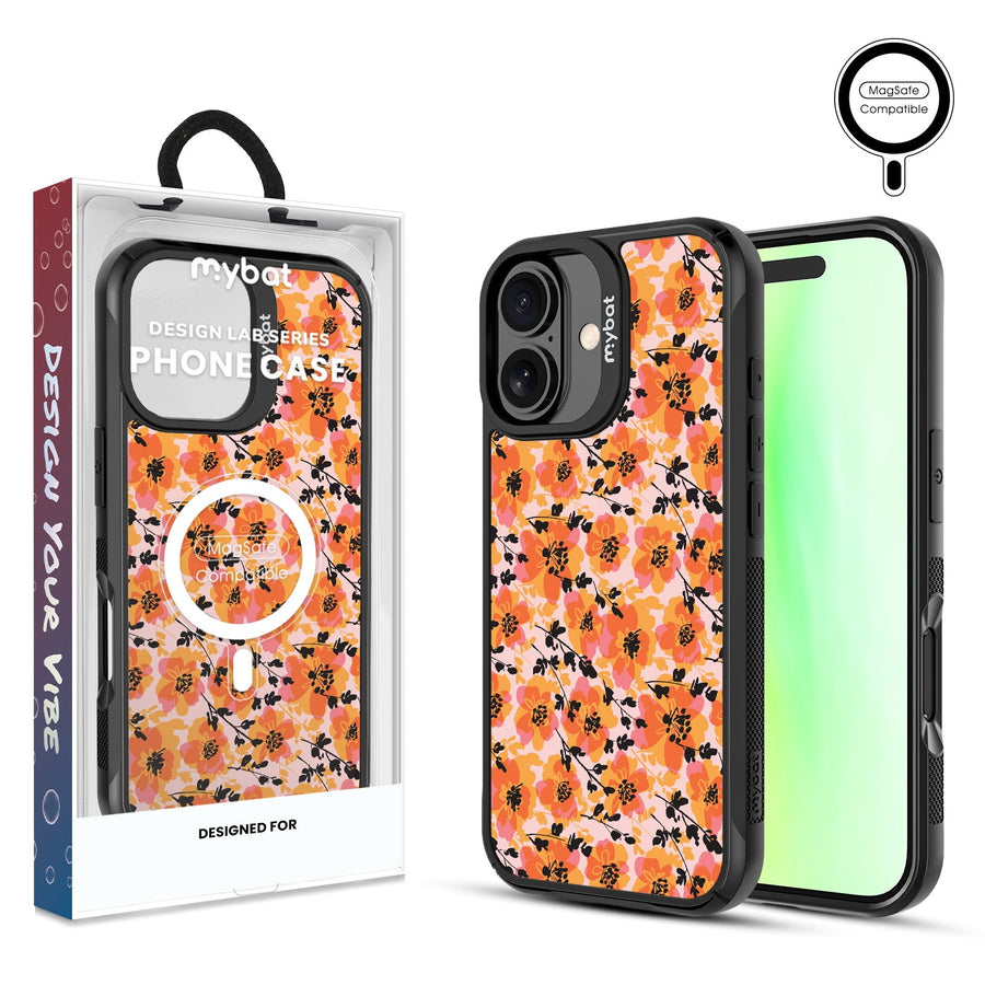 MyBat Design Lab Series MagSafe Case for Apple iPhone 17 - Marmalade Meadow