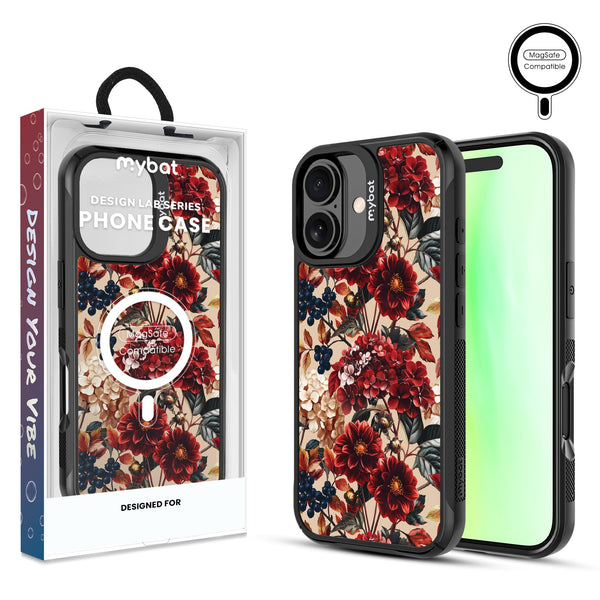 MyBat Design Lab Series MagSafe Case for Apple iPhone 17 - Rust & Bloom - MIP17CSLESMSMP449-1.jpg