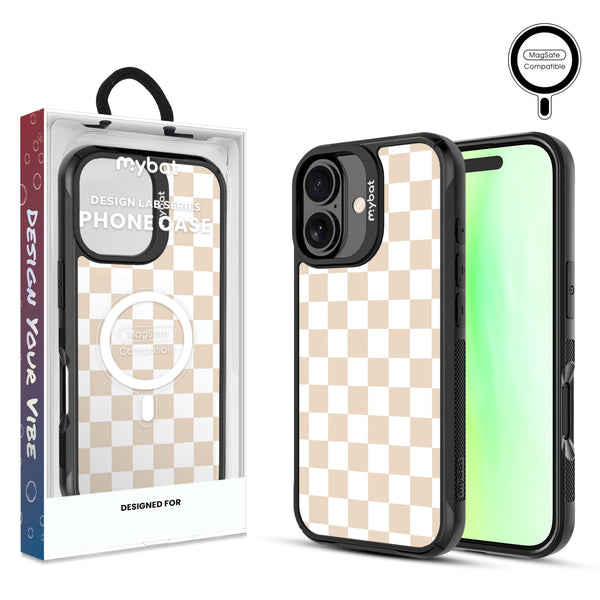 MyBat Design Lab Series MagSafe Case for Apple iPhone 17 - Tan Check - MIP17CSLESMSMP475-1.jpg