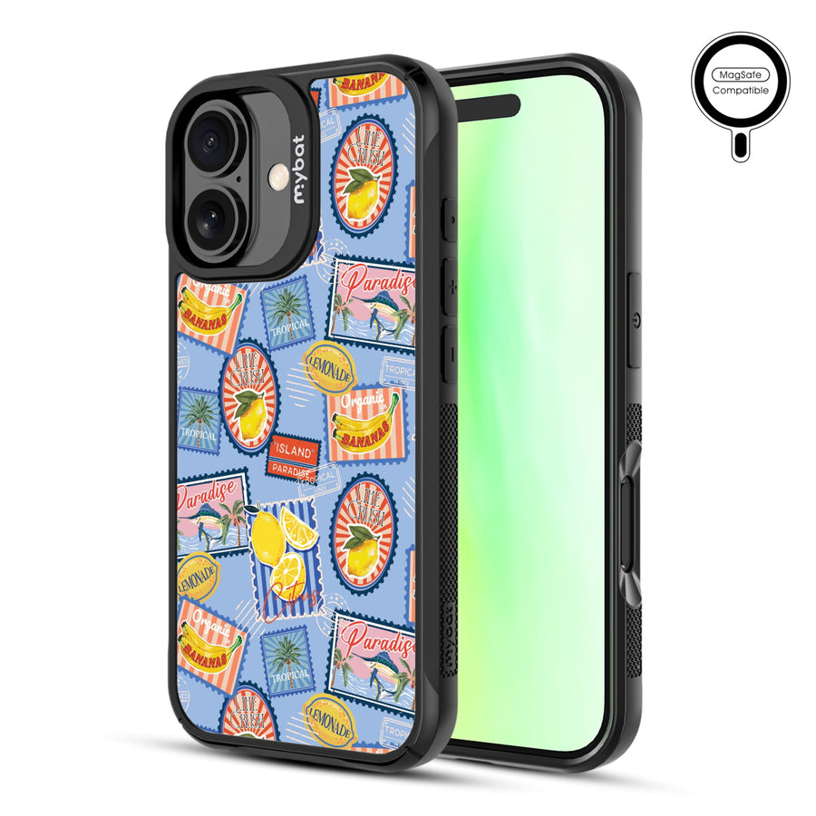 MyBat Design Lab Series MagSafe Case for Apple iPhone 17 – Summer Stamps - MIP17CSLESMSMP537-1.JPG