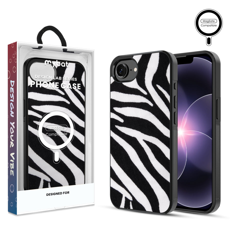 MyBat Phone case w/ MagSafe prints for Apple iPhone 17e / 16e – Zebra Print - MIP17ECSLESMSM009.JPG