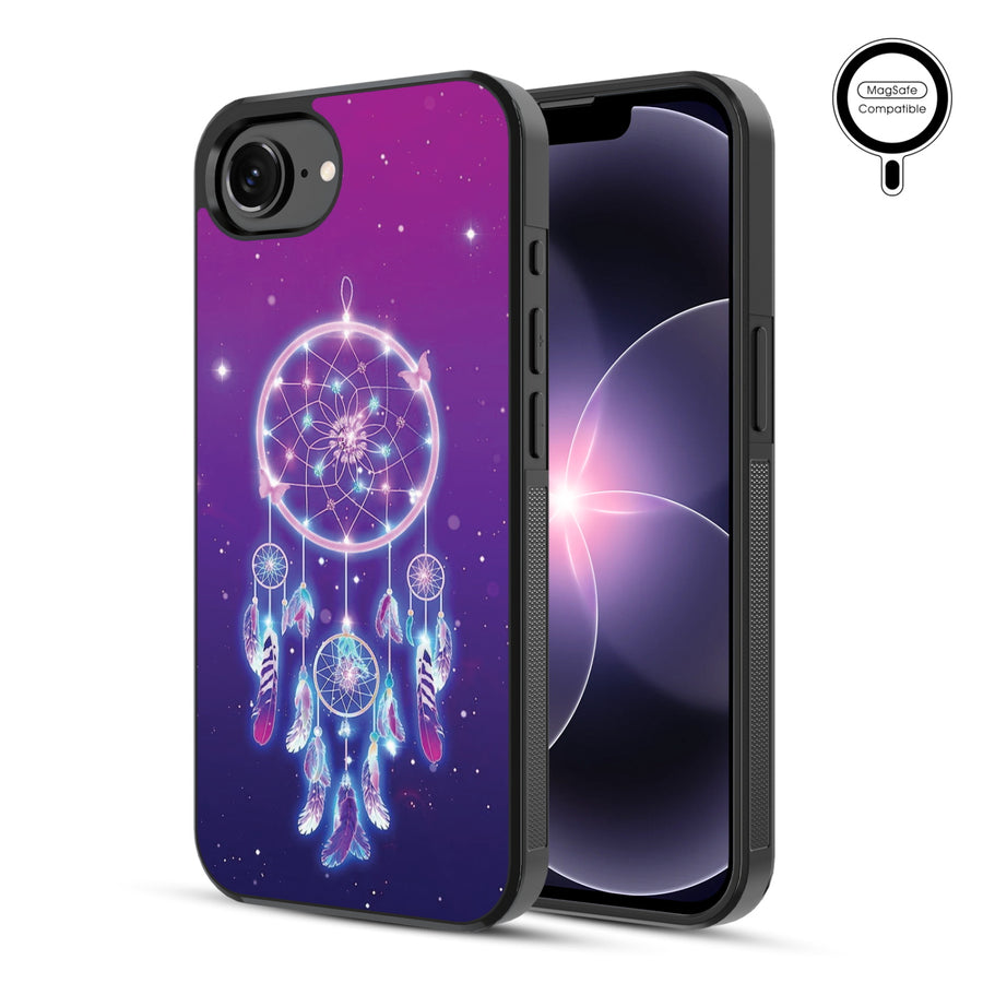 MyBat Phone case w/ MagSafe prints for Apple iPhone 17e / 16e – Neon Dreamcatcher - MIP17ECSLESMSM114-1.JPG