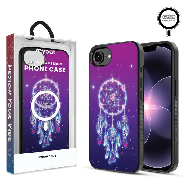 MyBat Phone case w/ MagSafe prints for Apple iPhone 17e / 16e – Neon Dreamcatcher - MIP17ECSLESMSM114.JPG