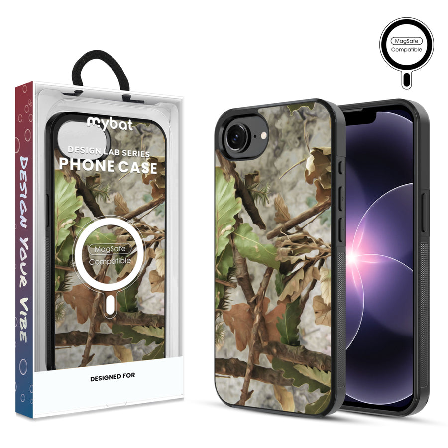 MyBat Phone case w/ MagSafe prints for Apple iPhone 17e / 16e – Forest Camouflage - MIP17ECSLESMSM117.JPG