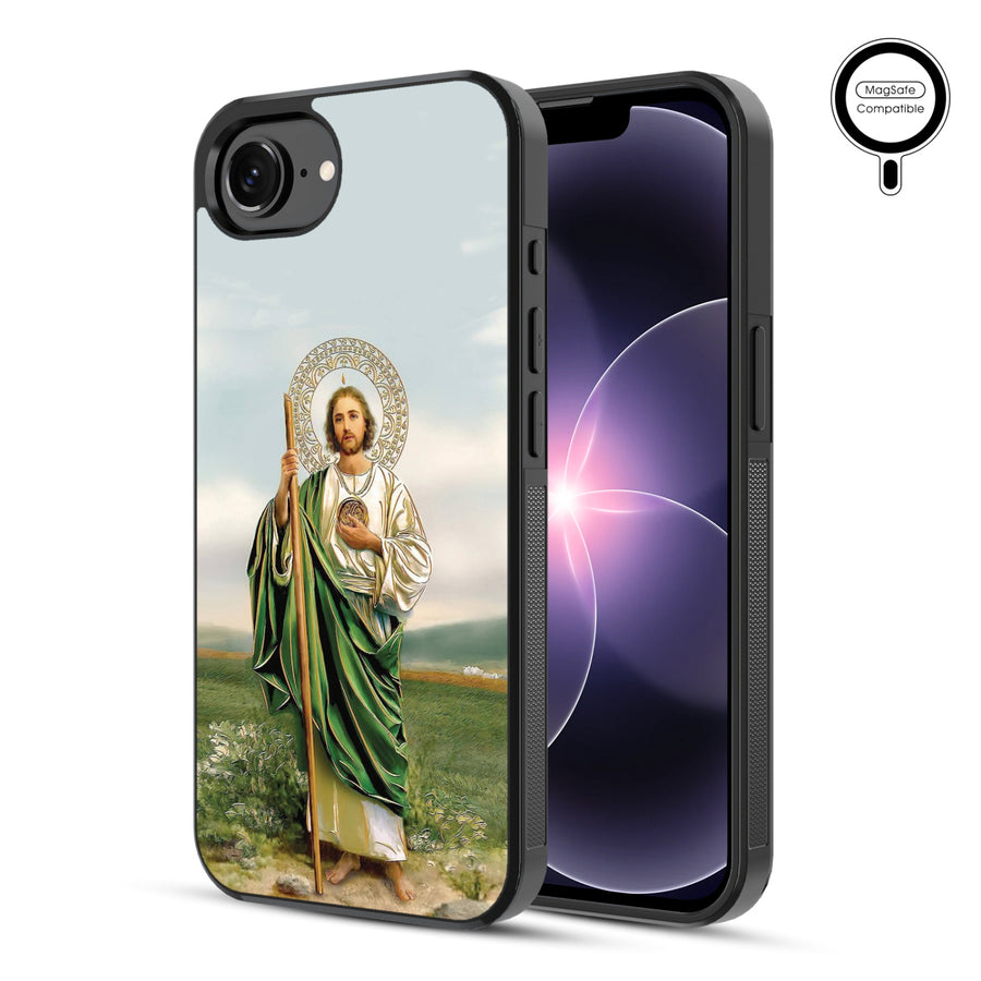 MyBat Phone case w/ MagSafe prints for Apple iPhone 17e / 16e – Saint Judas - MIP17ECSLESMSM138-1.JPG