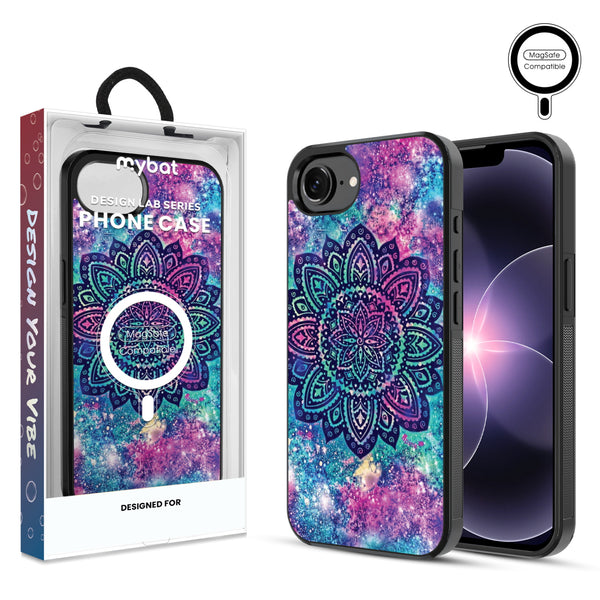 MyBat Phone case w/ MagSafe prints for Apple iPhone 17e / 16e – Cosmic Mandala - MIP17ECSLESMSM165.JPG
