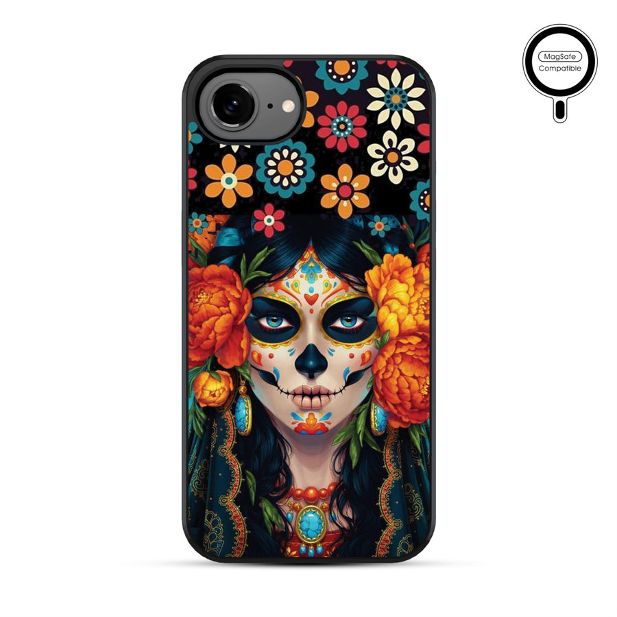MyBat Phone case w/ MagSafe prints for Apple iPhone 17e / 16e – Dia De Los Muertos - MIP17ECSLESMSM167-2.JPG