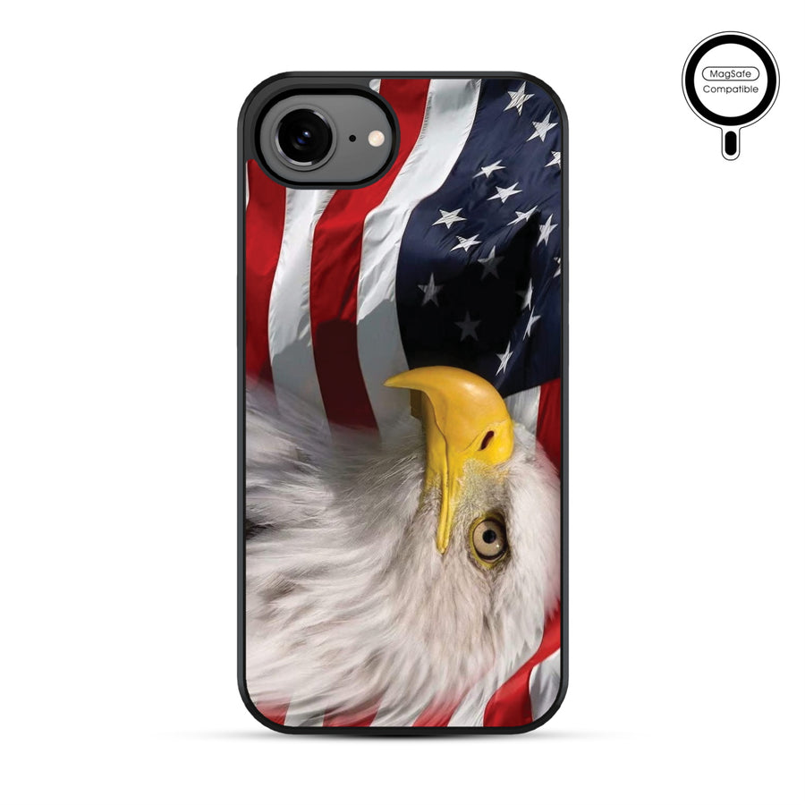 MyBat Phone case w/ MagSafe prints for Apple iPhone 17e / 16e – Soaring with Liberty - MIP17ECSLESMSM181-2.JPG