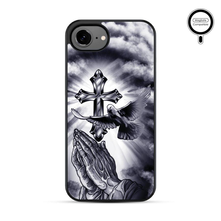 MyBat Phone case w/ MagSafe prints for Apple iPhone 17e / 16e – Faithful Prayer - MIP17ECSLESMSM268-2.JPG